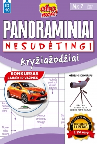 ID 10 oho maxi! Panoraminiai kryžiažodžiai Nesudėtingi ID 10 oho maxi! Panoraminiai kryžiažodžiai Nesudėtingi